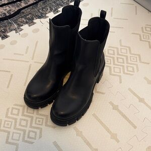 Madden Girl Black Ankle Booties